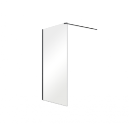 BESCO AVEO BLACK KABINA PRYSZNICOWA WALK IN