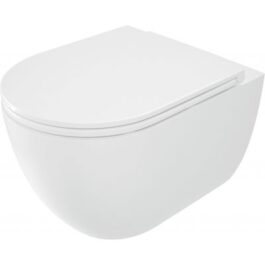 DEANTE ROUND Miska WC z deską bezkołnierzowa
